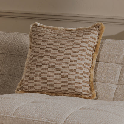 Leone Cushion Taupe