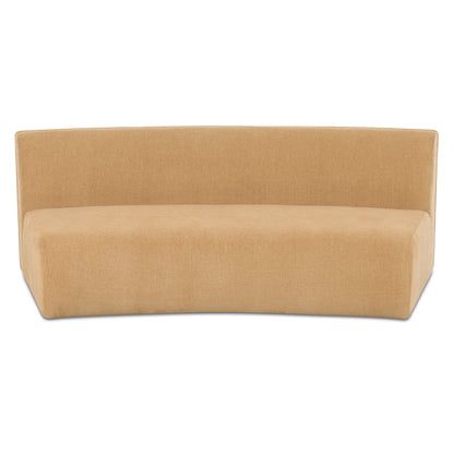 Naomi Concave Sofa Golden Yellow