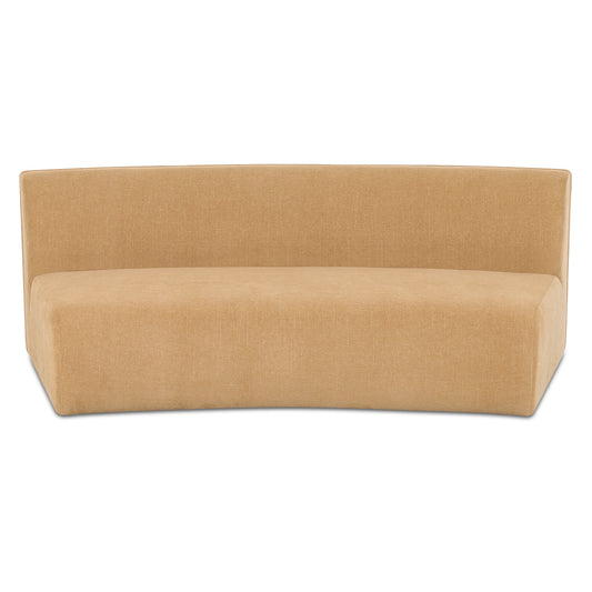 Naomi Concave Sofa Golden Yellow