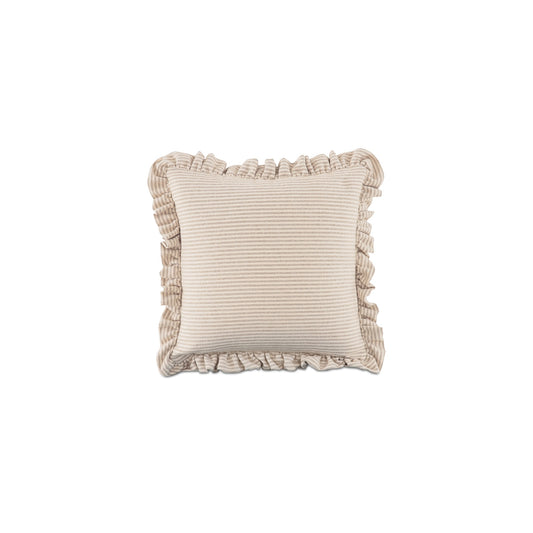 Betty 25 Inch Cushion Beige Stripe