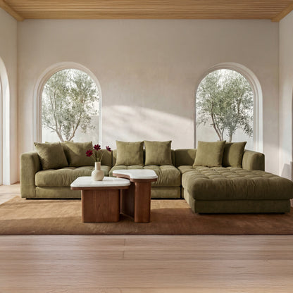 Davie Slipper Chair Olive