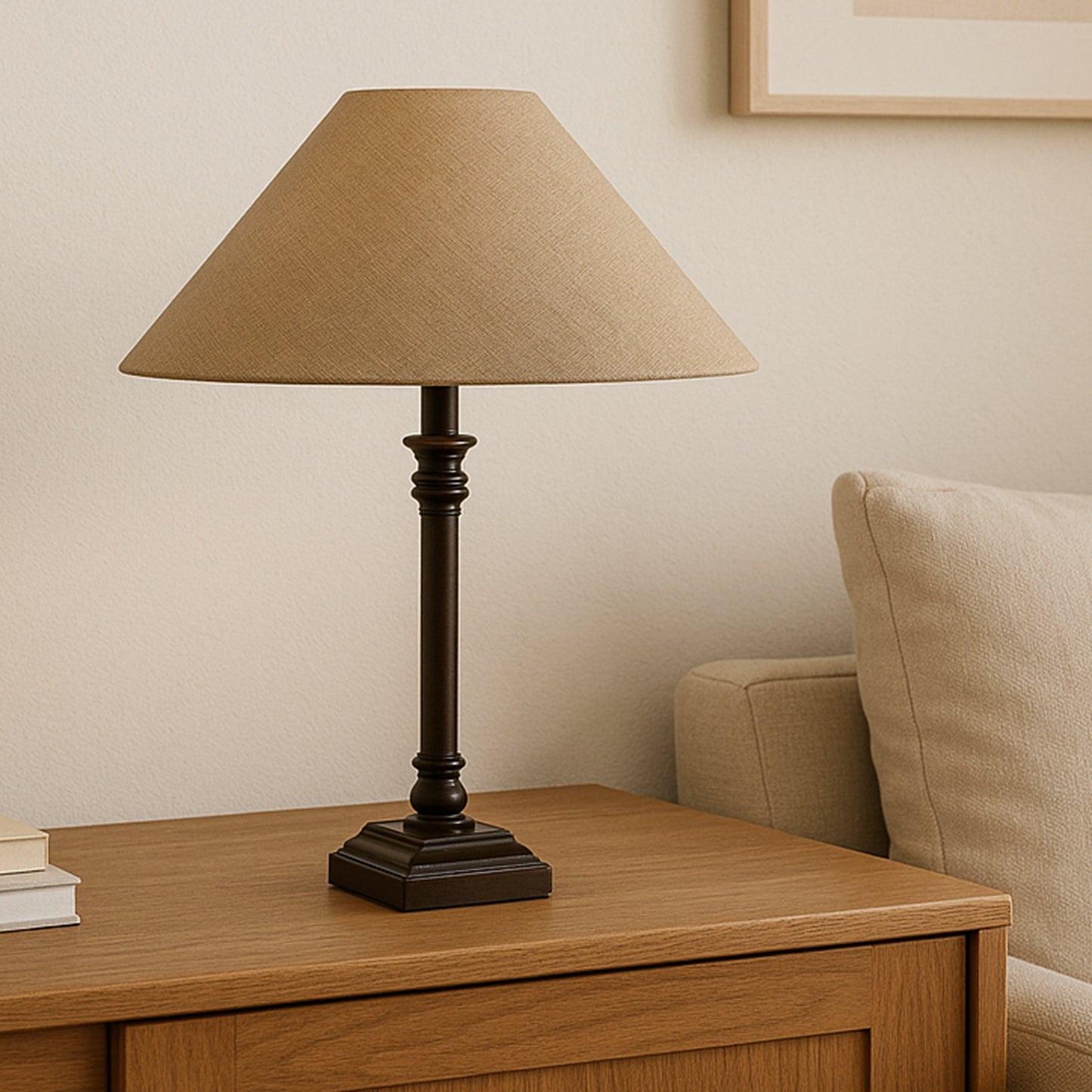 Mayfair Table Lamp Brown