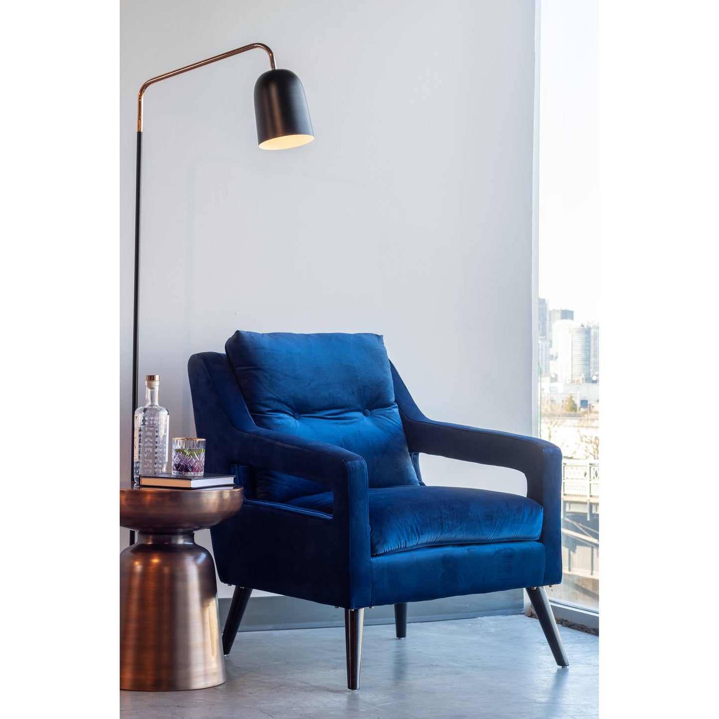 Arthur Accent Table Antique Copper