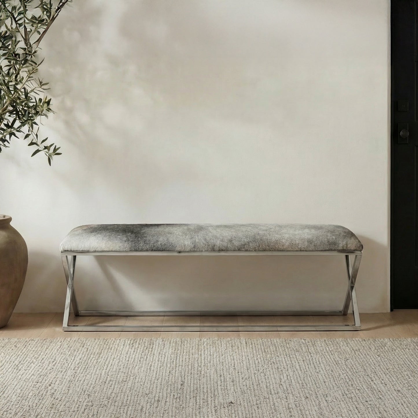 Rossi Bench Grey