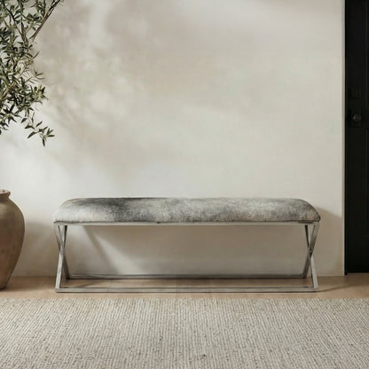 Rossi Bench Grey