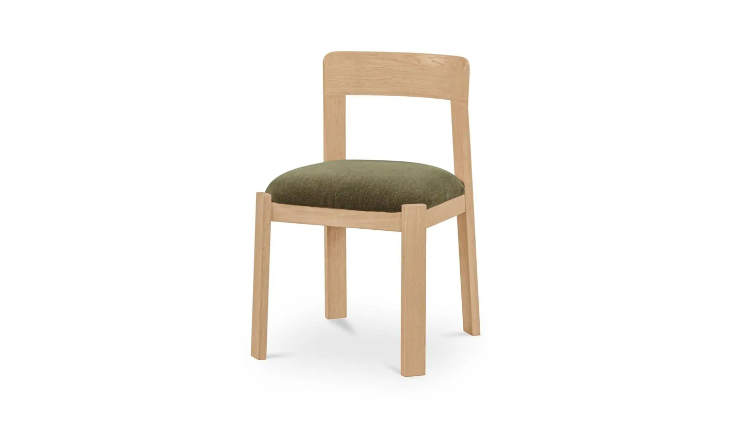 Oli Dining Chair Dark Green-Set of Two