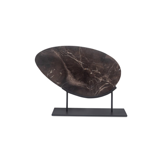 Galen Sculpture Saint Laurent Brown Marble
