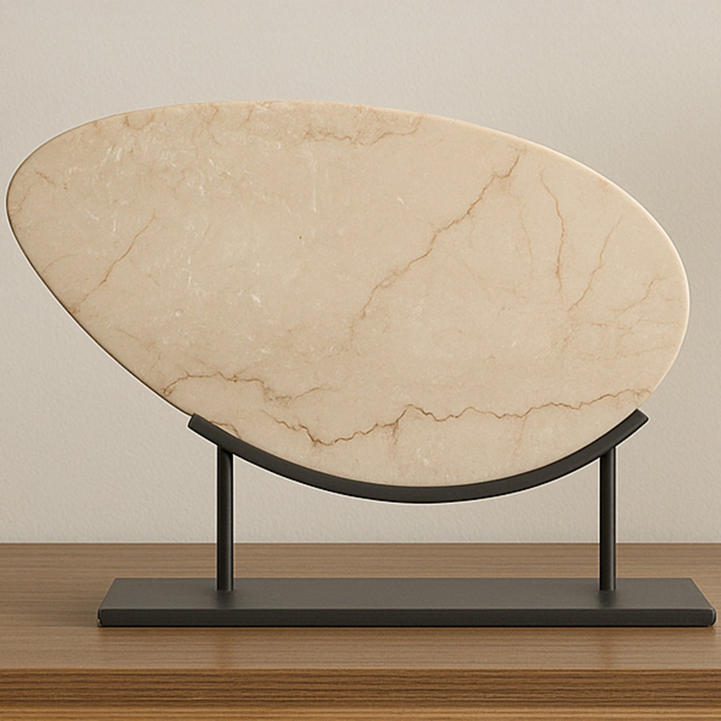 Galen Sculpture Botticino Beige Marble