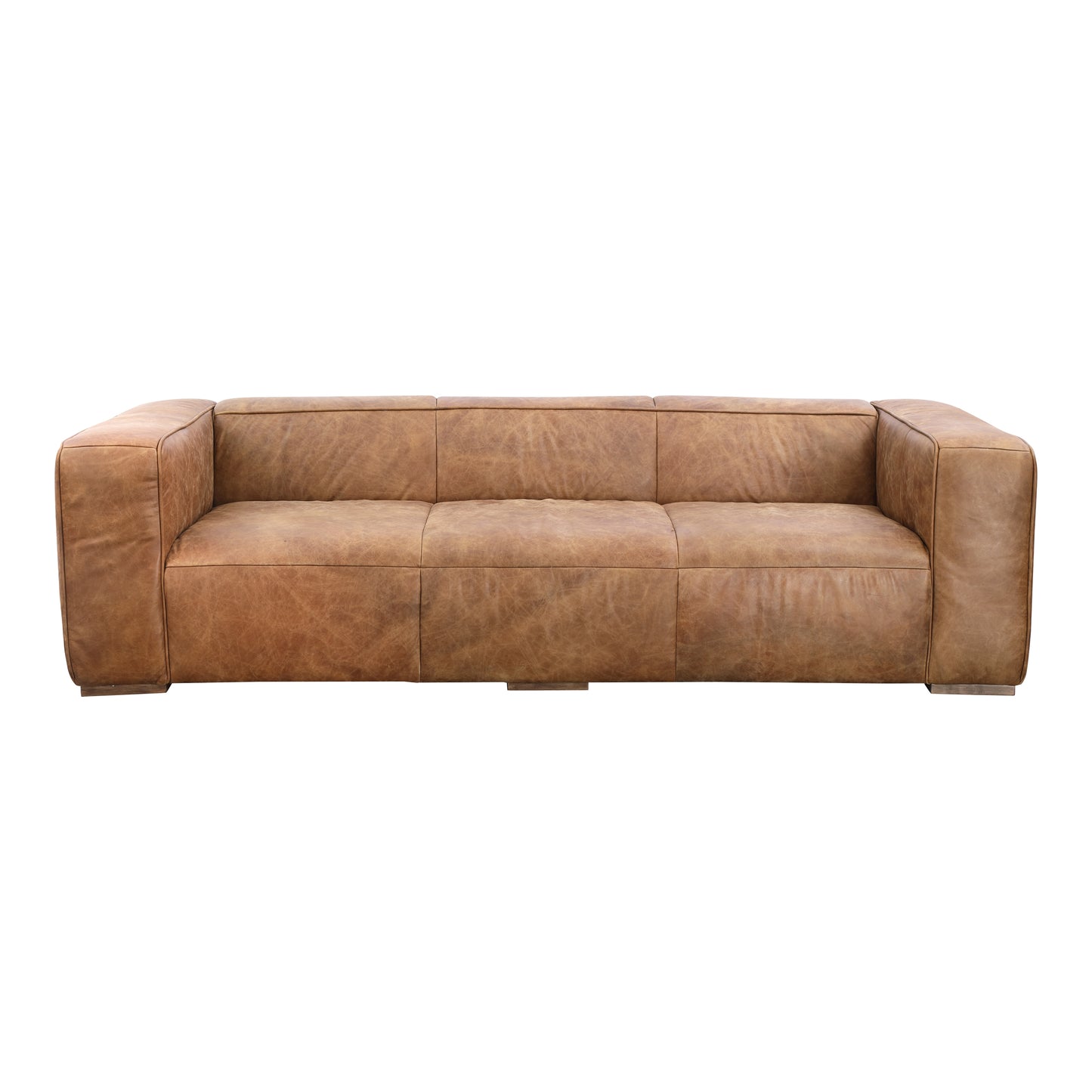 Bolton Sofa Open Road Brown Leather