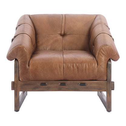 Bellos Accent Chair Open Road Brown