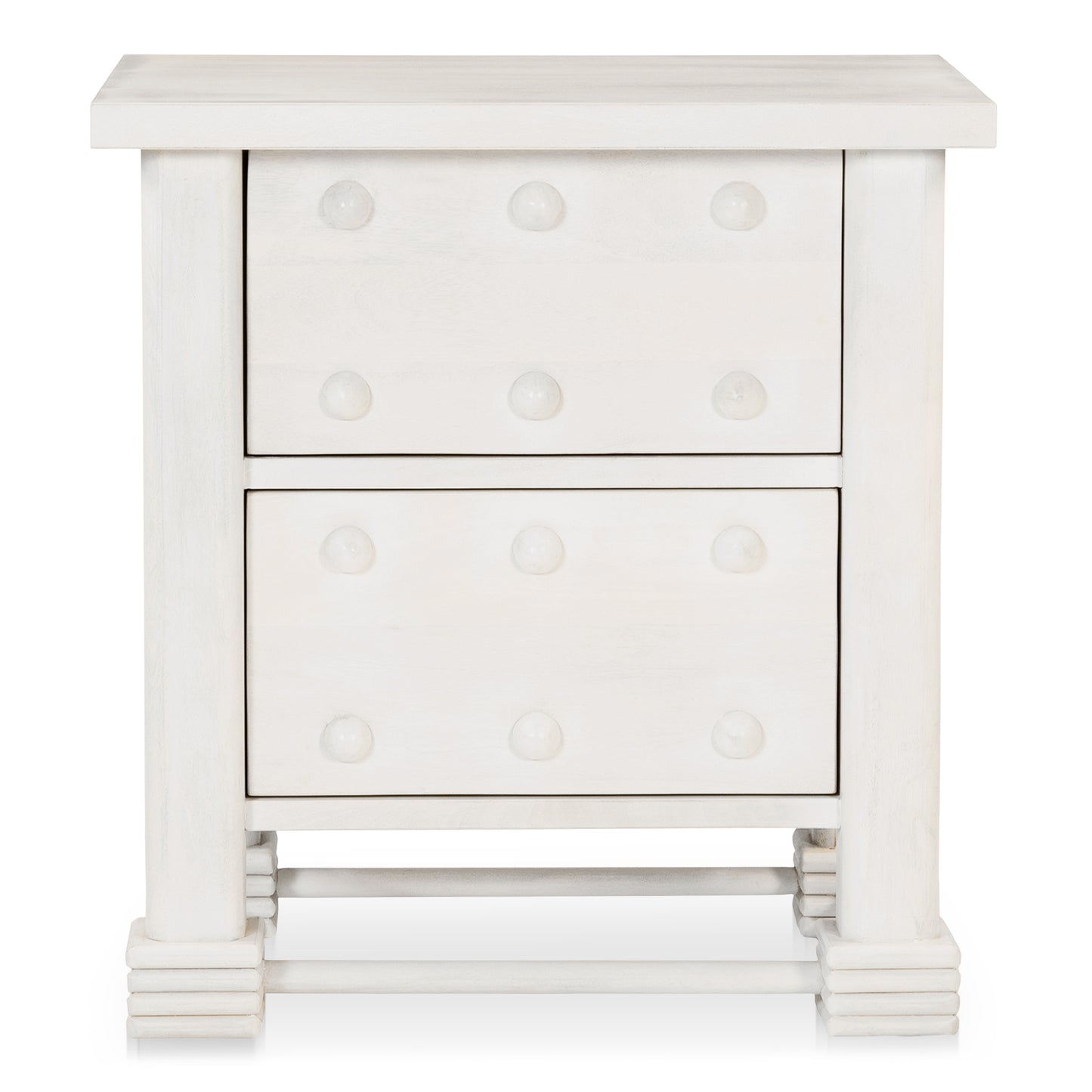 Clement Nightstand Whitewashed