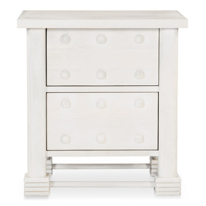 Clement Nightstand Whitewashed