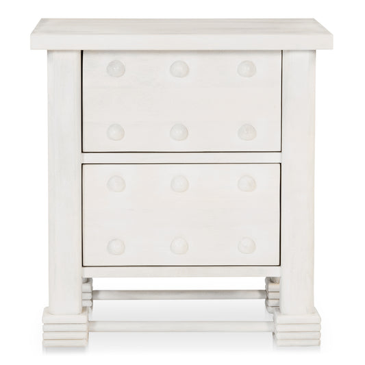 Clement Nightstand Whitewashed