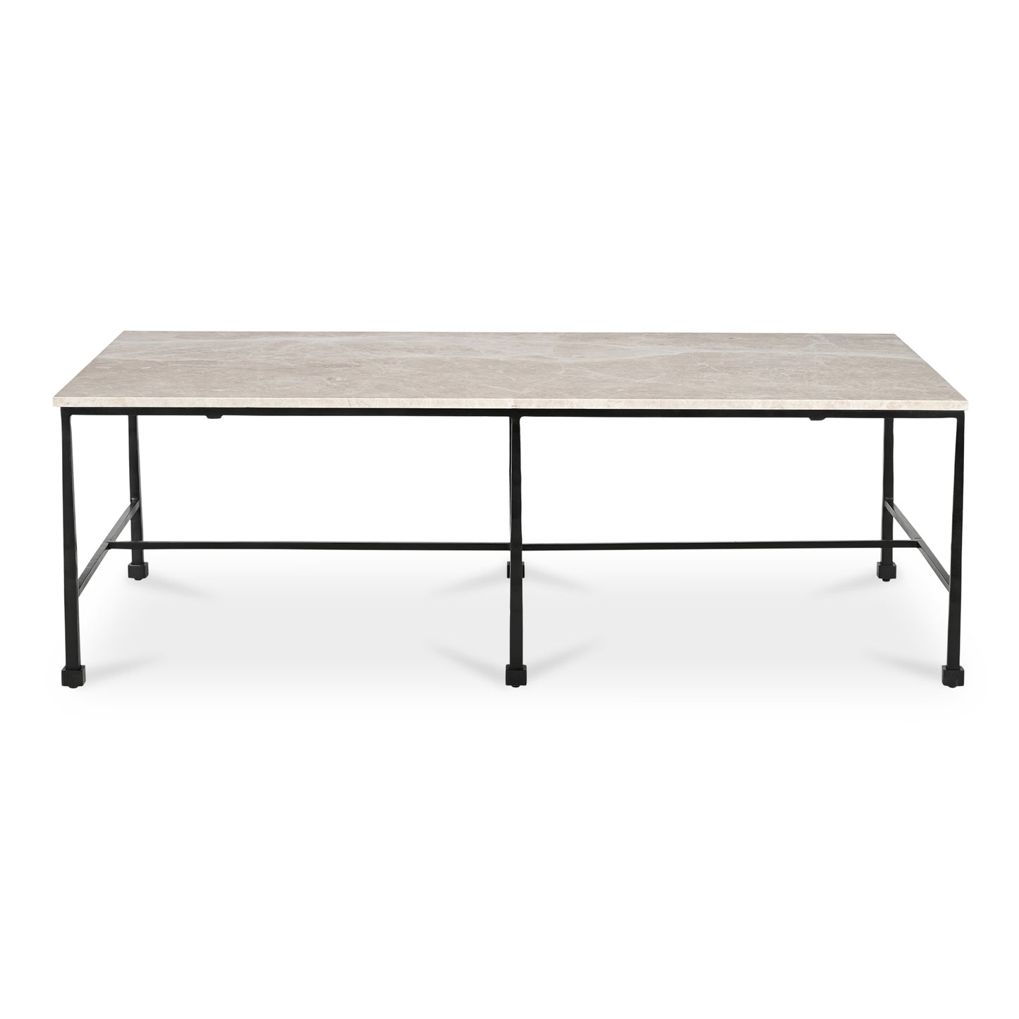 River Coffee Table Botticino Marble