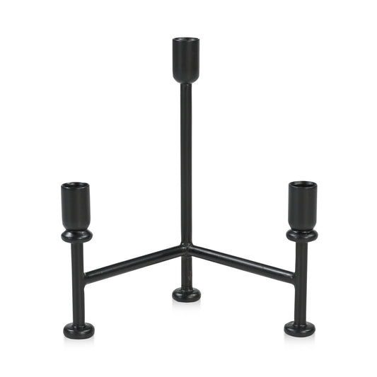 Cicero Candle Holder Black