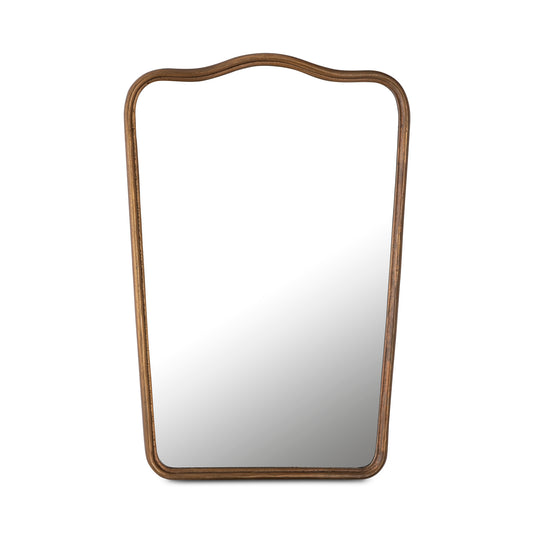 Keyes Mirror Brass