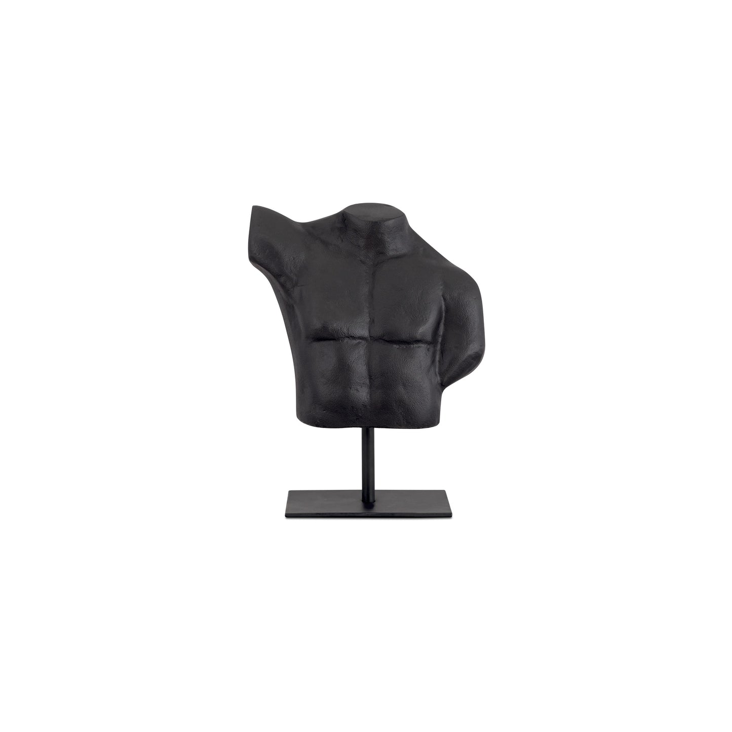 Victor Cast Alumiinum Sculpture Aged Black