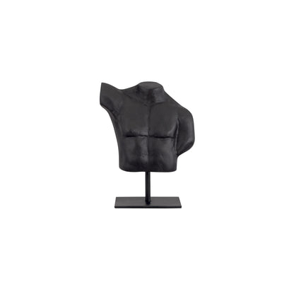 Victor Cast Alumiinum Sculpture Aged Black