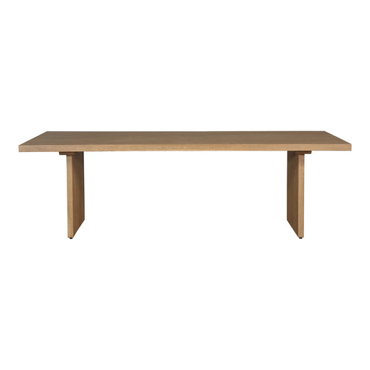 Koshi Dining Table Sandblasted Amber Oak