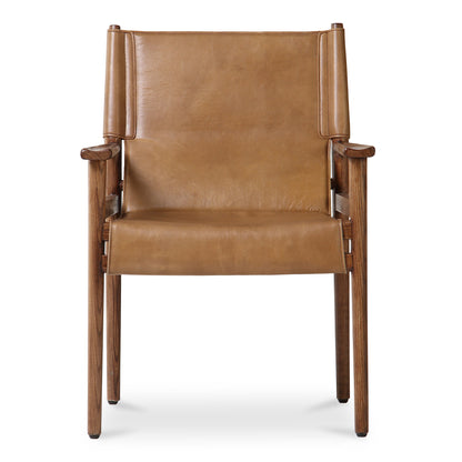Remy Arm Chair Tan Leather