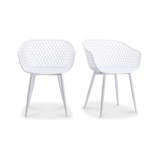 Piazza Outdoor Chair White - Set Of Two