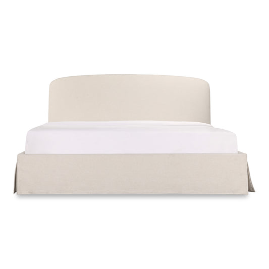 Joan Queen Storage Bed Cream