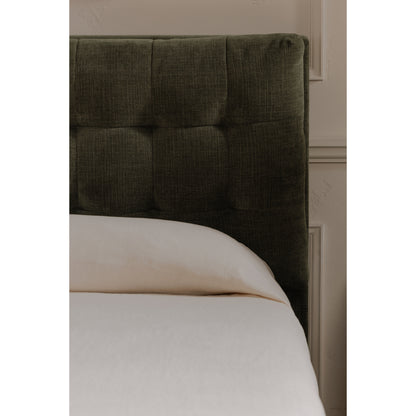Sebastion King Storage Bed Green