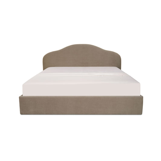 Maggie King Storage Bed Taupe