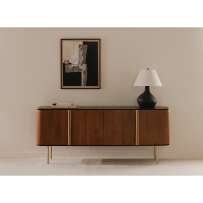 Dionne 4 Door Sideboard Brass