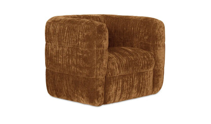 Robson Swivel Chair Toffee