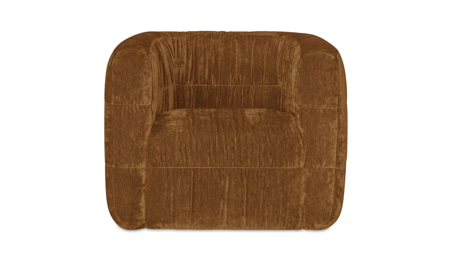 Robson Swivel Chair Toffee