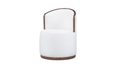 Rossi Swivel Dining Chair Cream