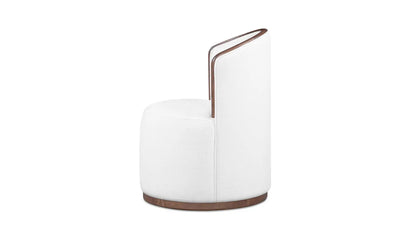 Rossi Swivel Dining Chair Cream
