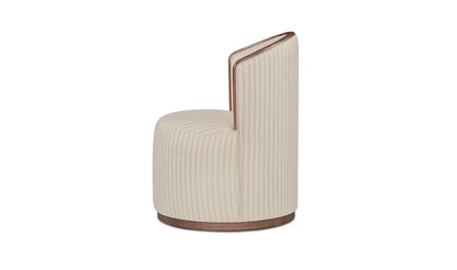 Rossi Swivel Dining Chair Stripe