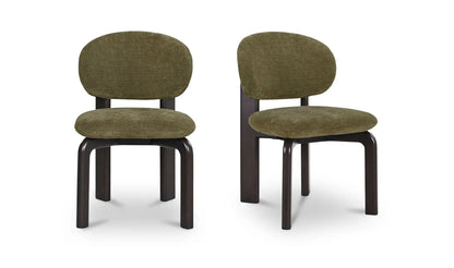 Sami Dining Chair Olive Set of Two