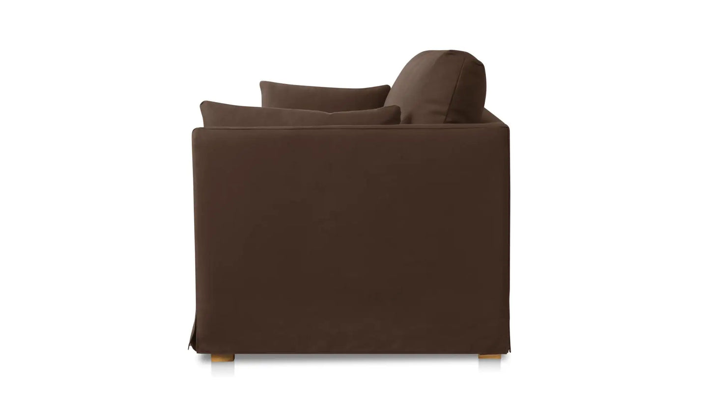 Shea Sofa Dark Brown