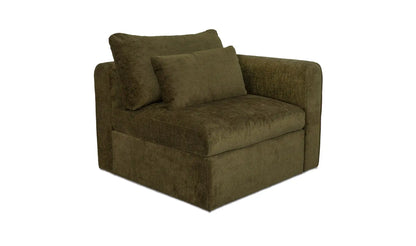 Swift Right Arm Facing Chair Dark Green