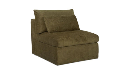 Swift Slipper Chair Dark Green