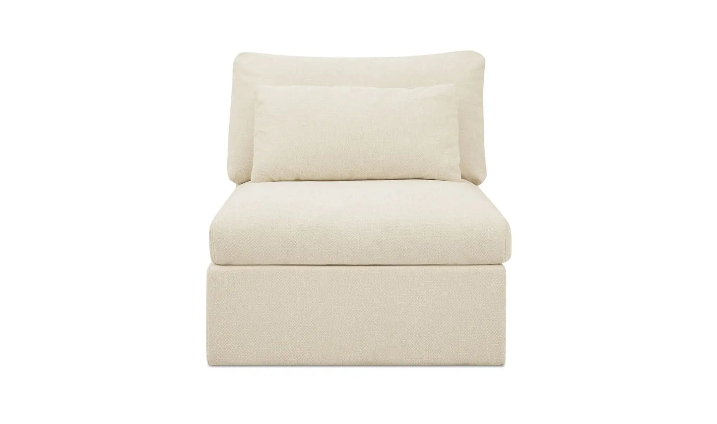 Swift Slipper Chair Light Beige