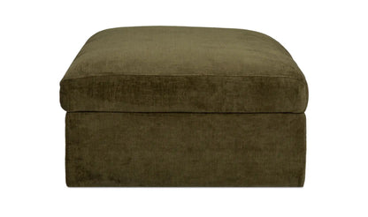 Swift Storage Ottoman Dark Green