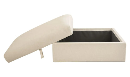 Swift Storage Ottoman Light Beige