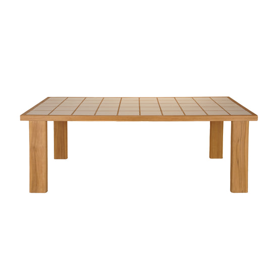 Marina Outdoor Dining Table Natural