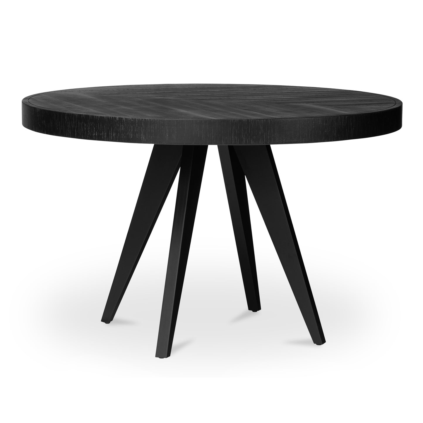 Parq Round Dining Table Black