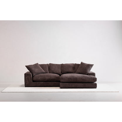 Plunge Sectional Dark Brown