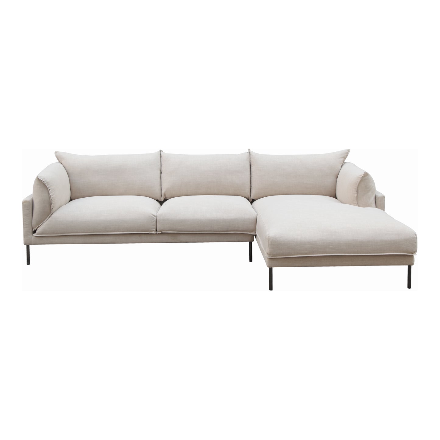 Jamara Right Sectional Sandy Beige