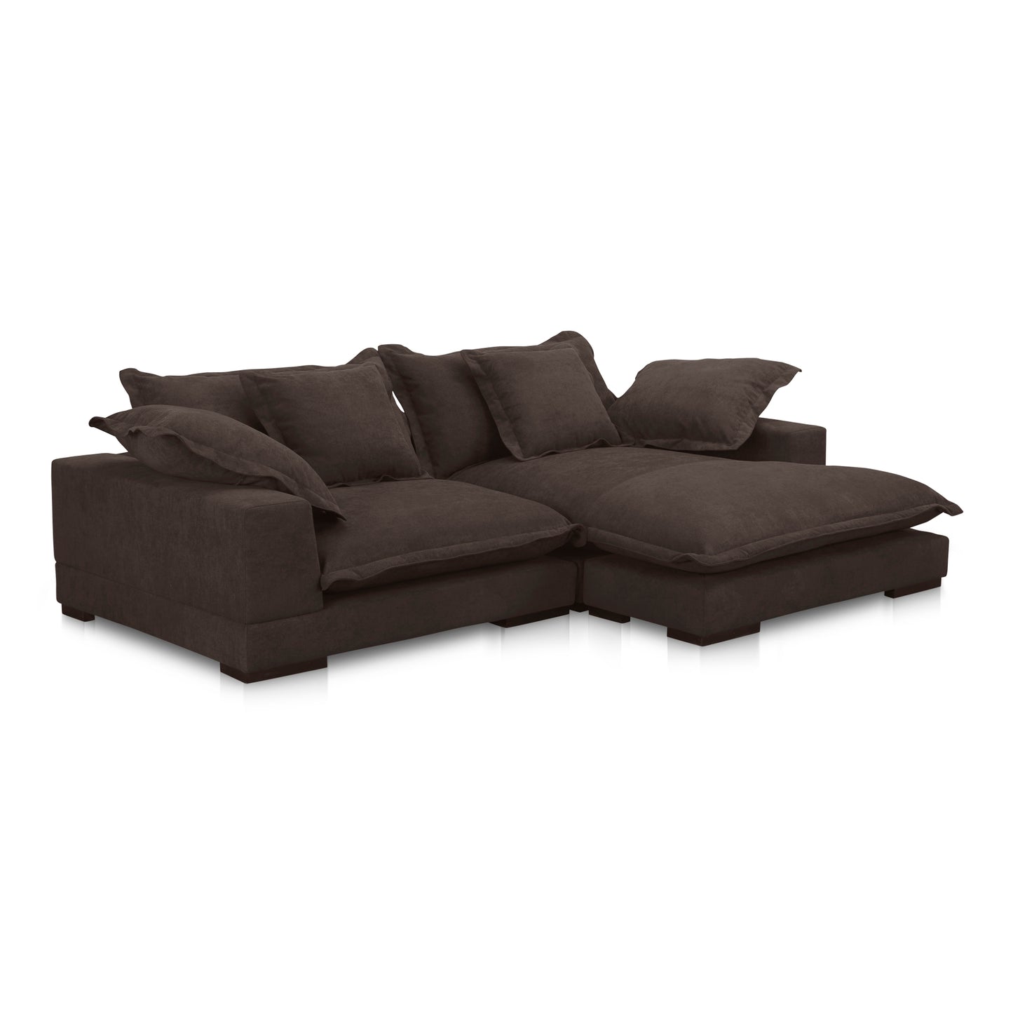 Daydream Sectional Dark Brown