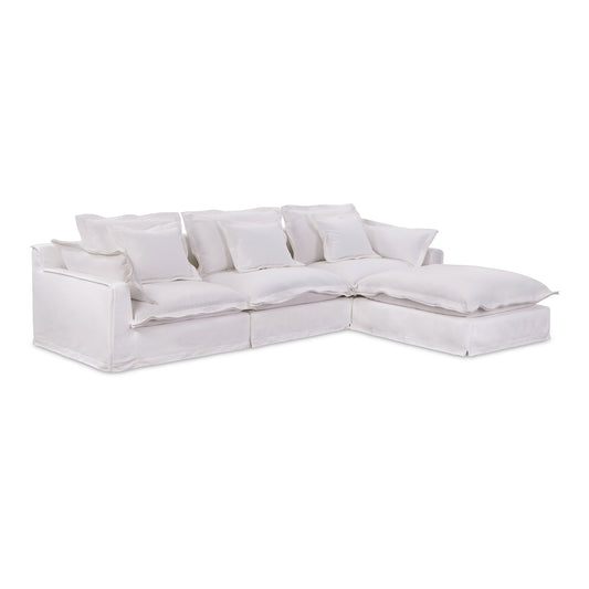 Olivia Lounge Modular Sectional White