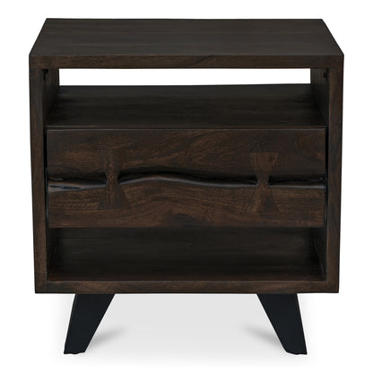 Madagascar Nightstand Dark Brown