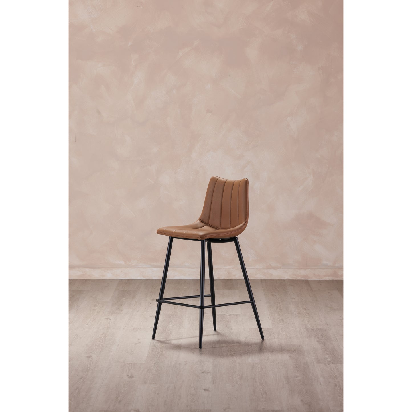 Alibi Counter Stool Tan - Set Of Two