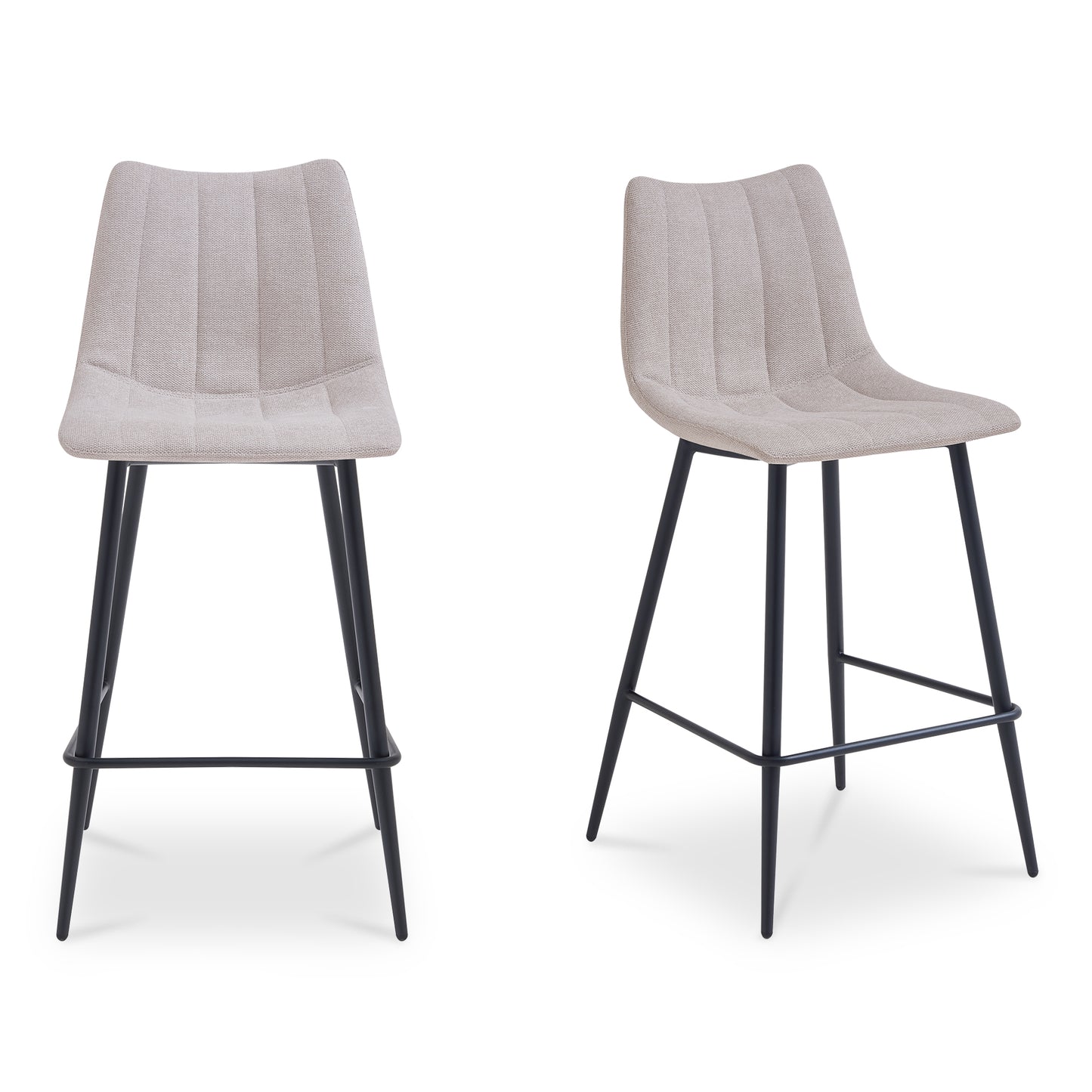 Alibi Bar Stool Beige-Set of Two